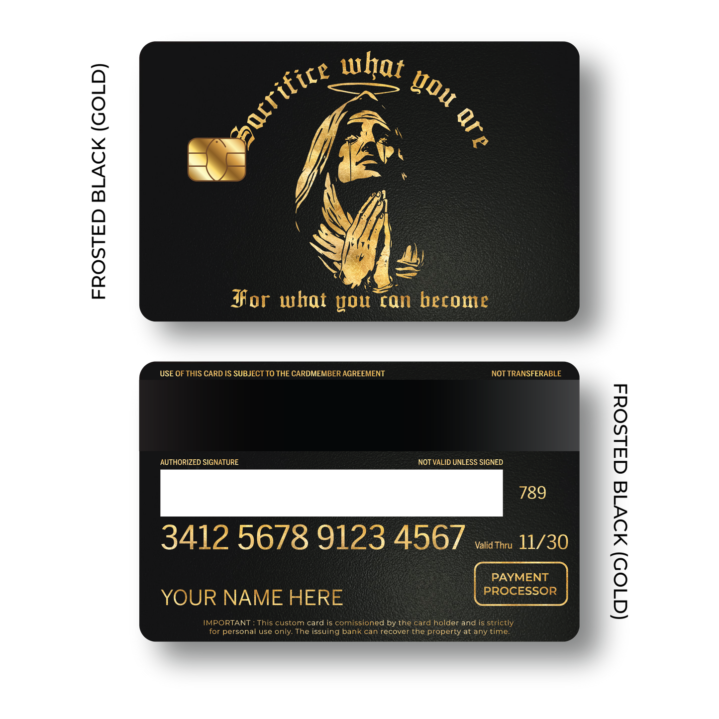 Metal Card Sacrifice