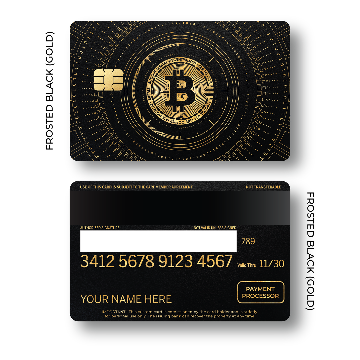 Metal Card Bitcoin V2