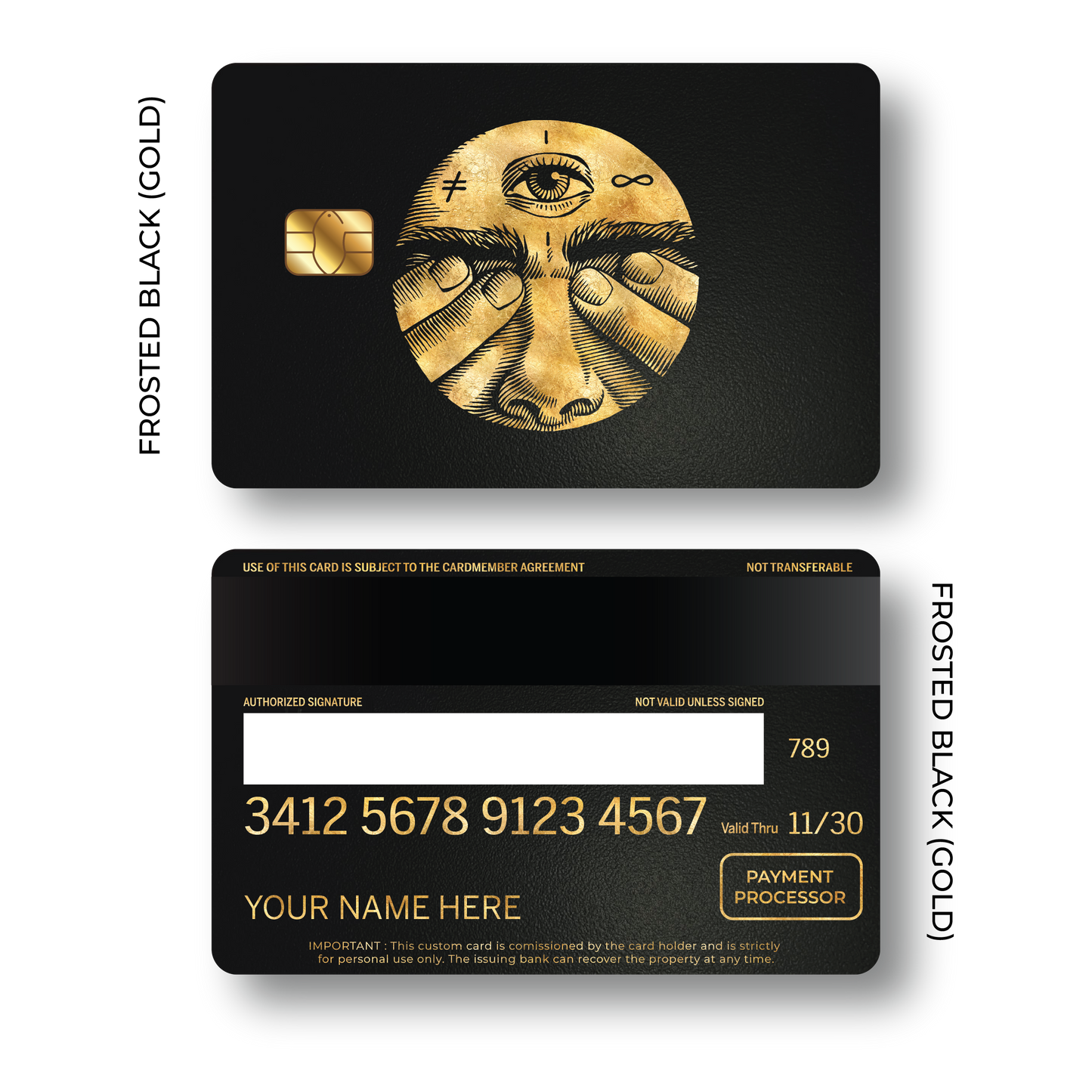 Metal Card Restless