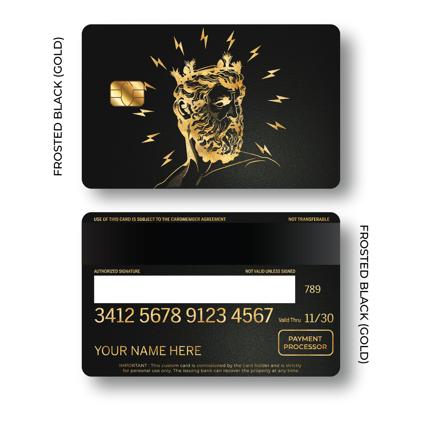 Metal Card Olympian