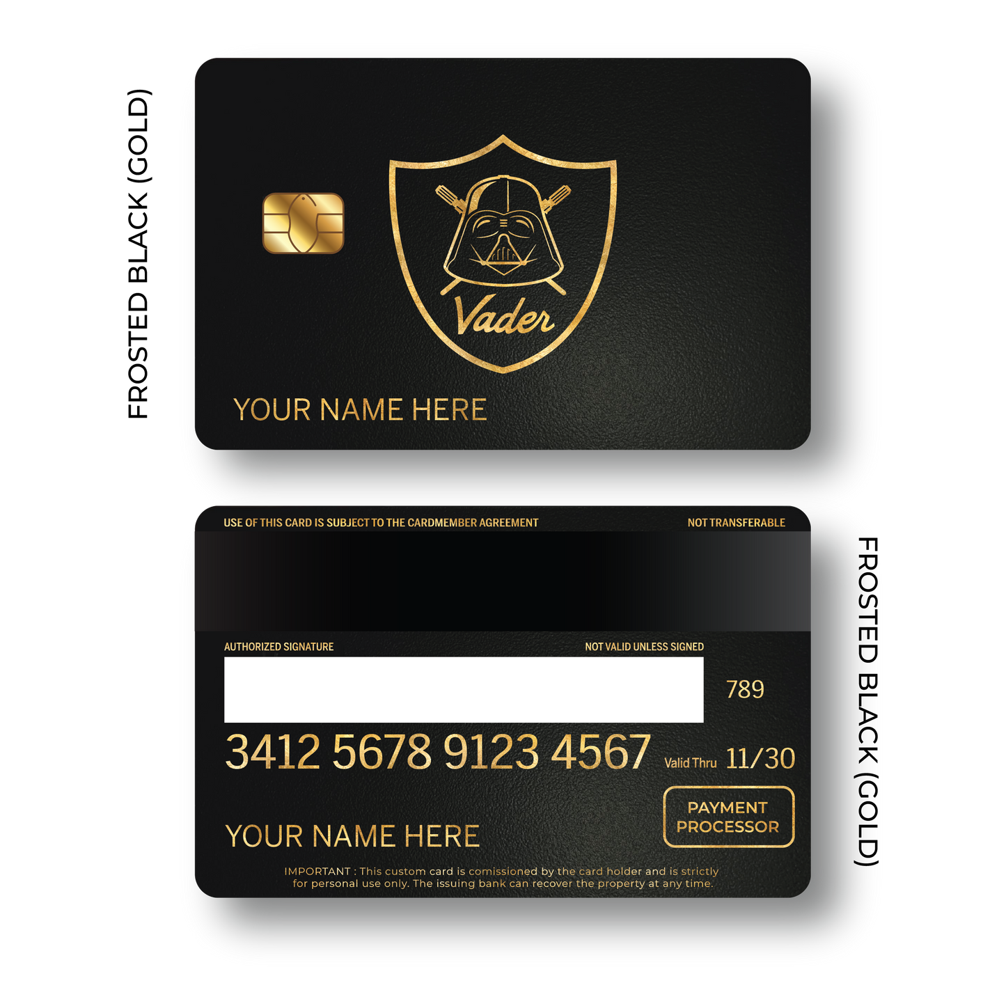 Metal Card Vader