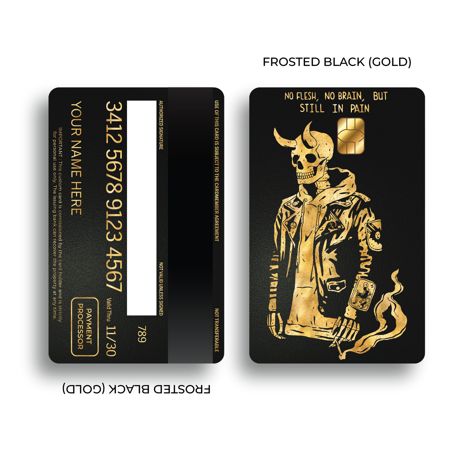 Metal Card Still in Pain
