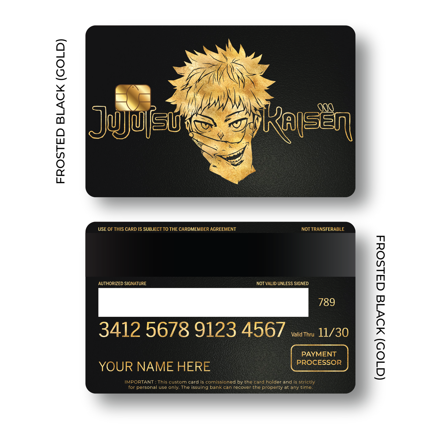 Metal Card Jujutsu Kaisen