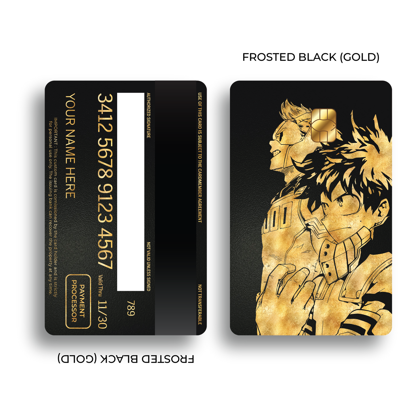 Metal Card Midoriya and Togata