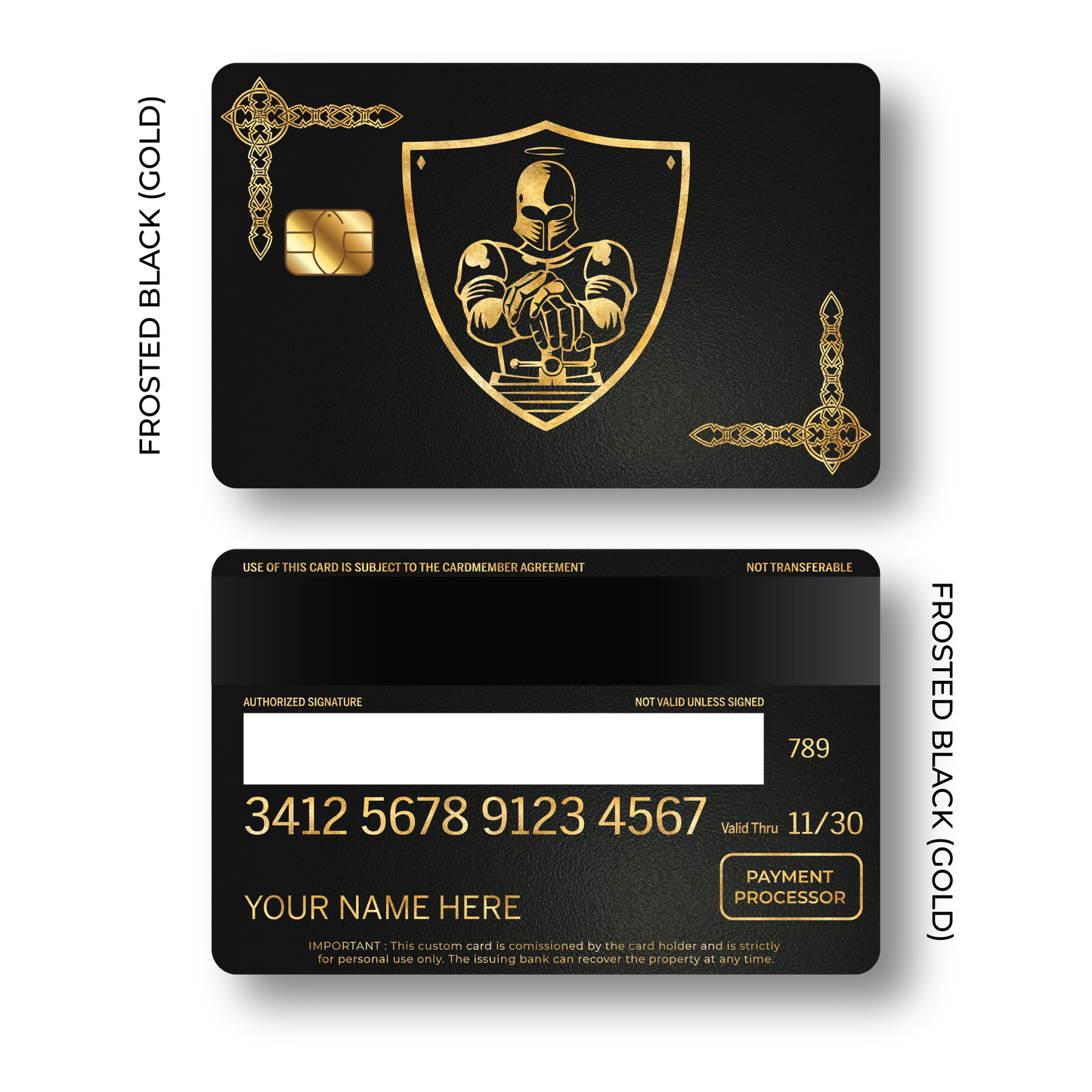 Metal Card Knight