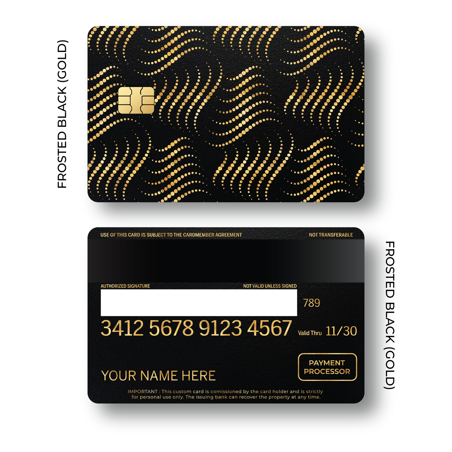 Metal Card Waveform