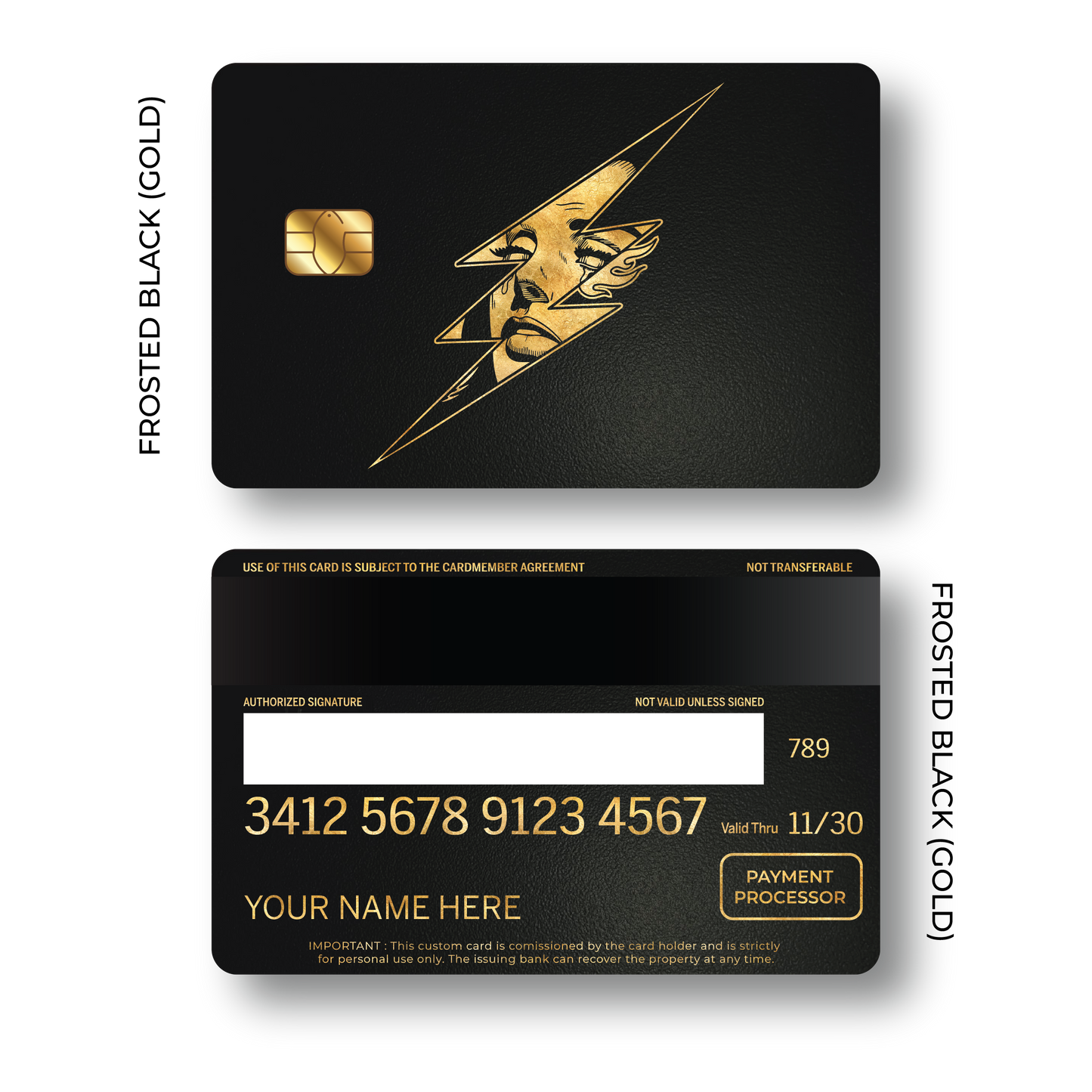Metal Card Bolt