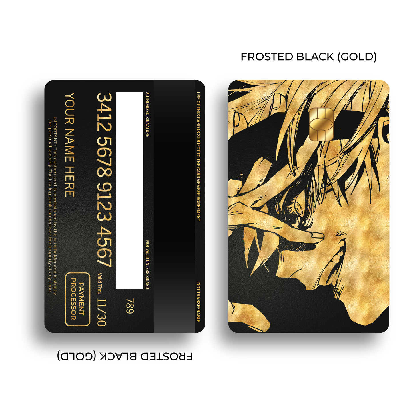 Metal Card Gojo Domain