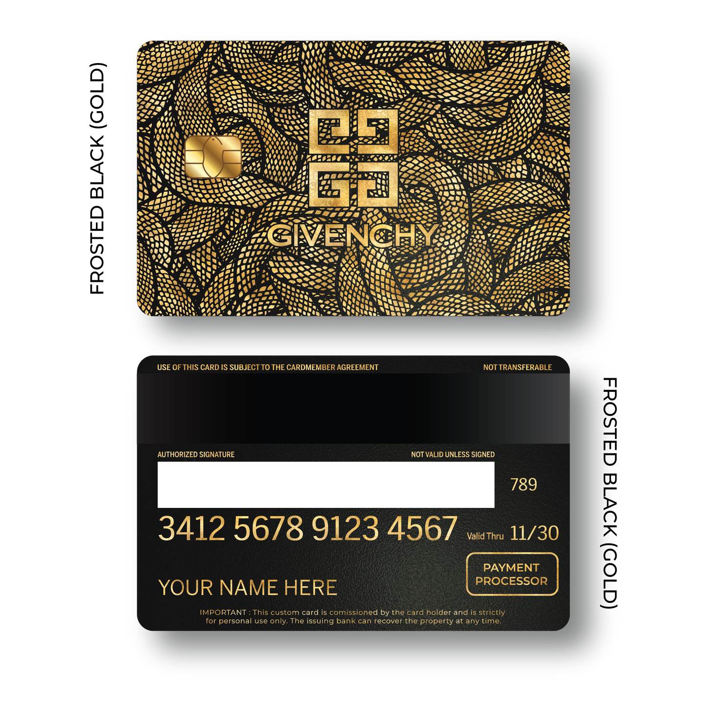 Metal Card Givenchy