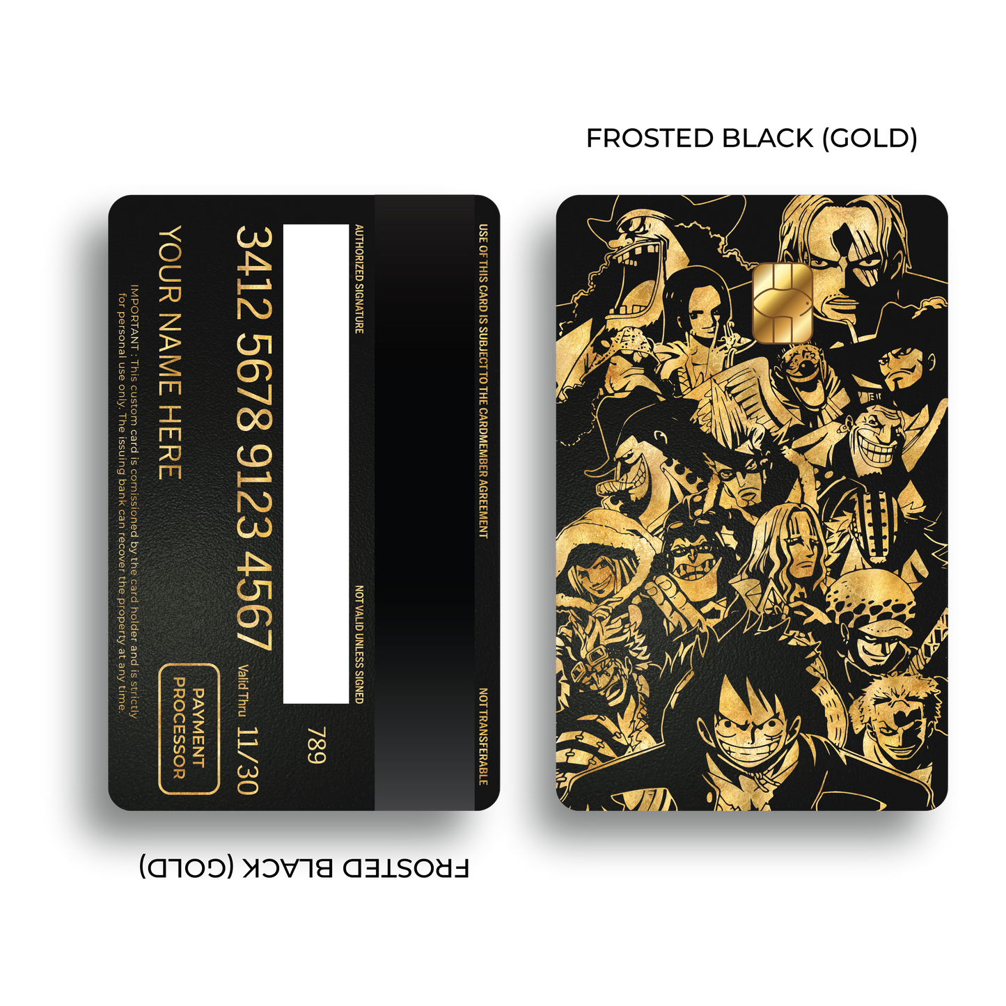 Metal Card One Piece Group