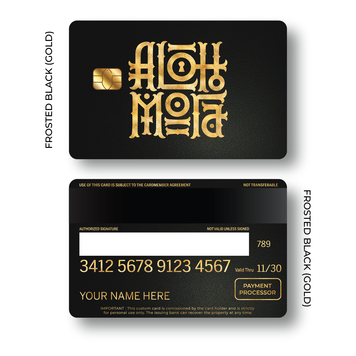 Metal Card Alohomora