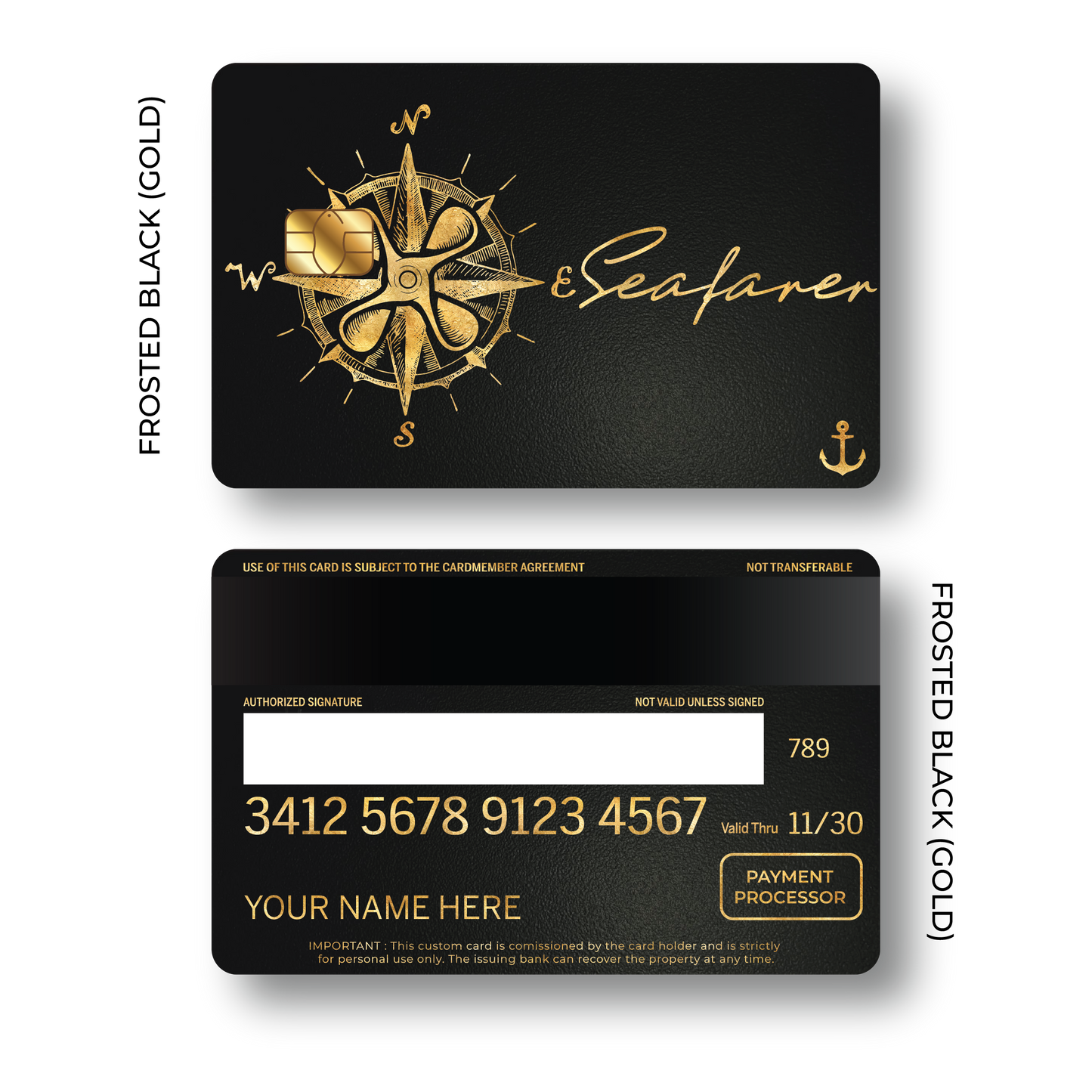 Metal Card Seafarer