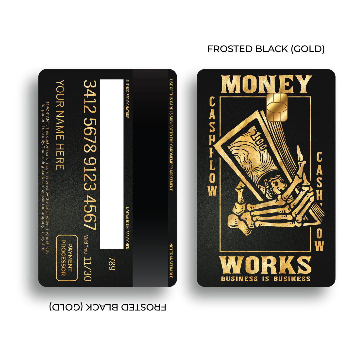 Metal Card Money Works