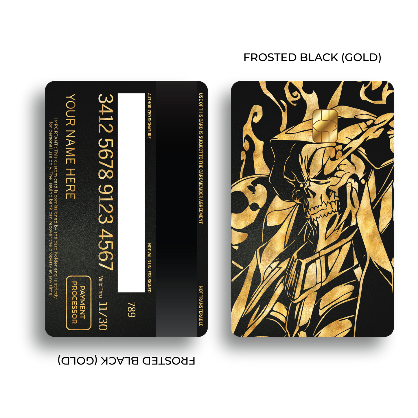 Metal Card Overlord Ainz