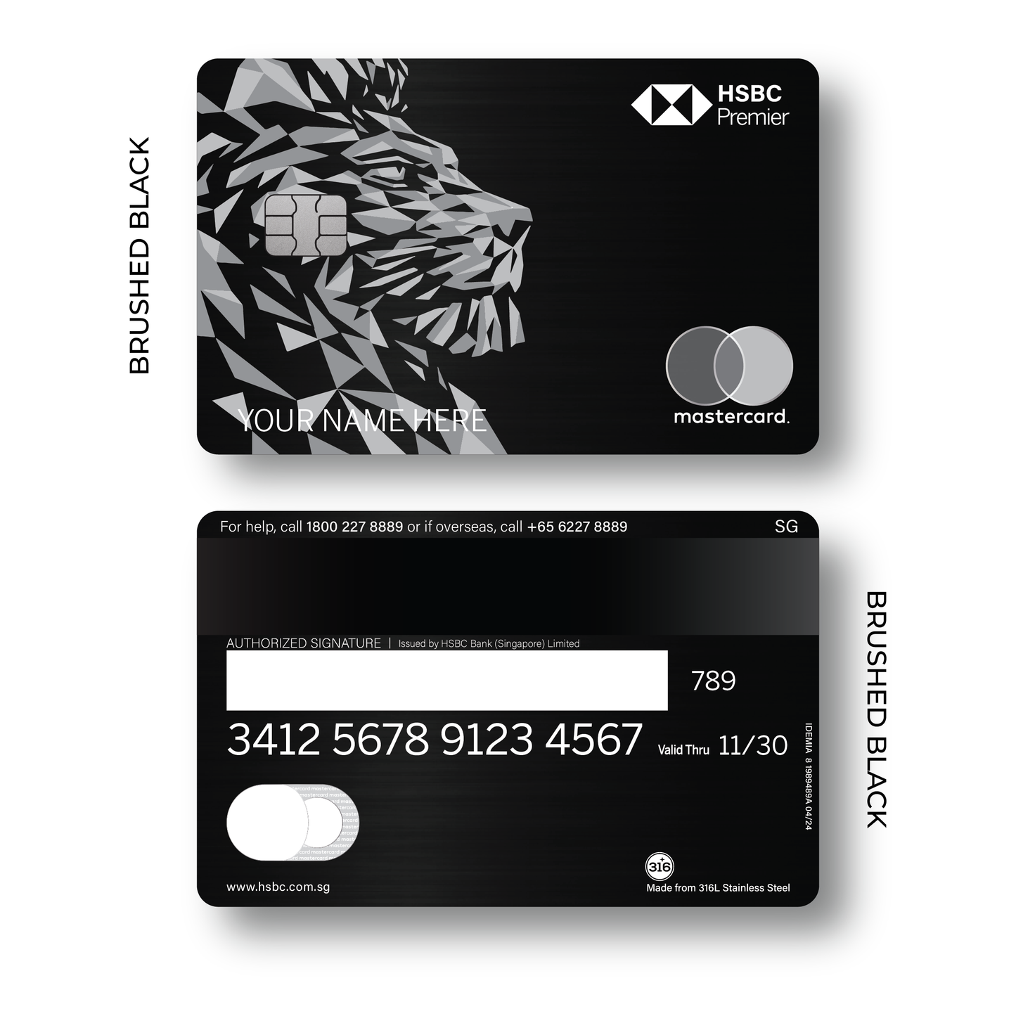 Metal Card HSBC Premier