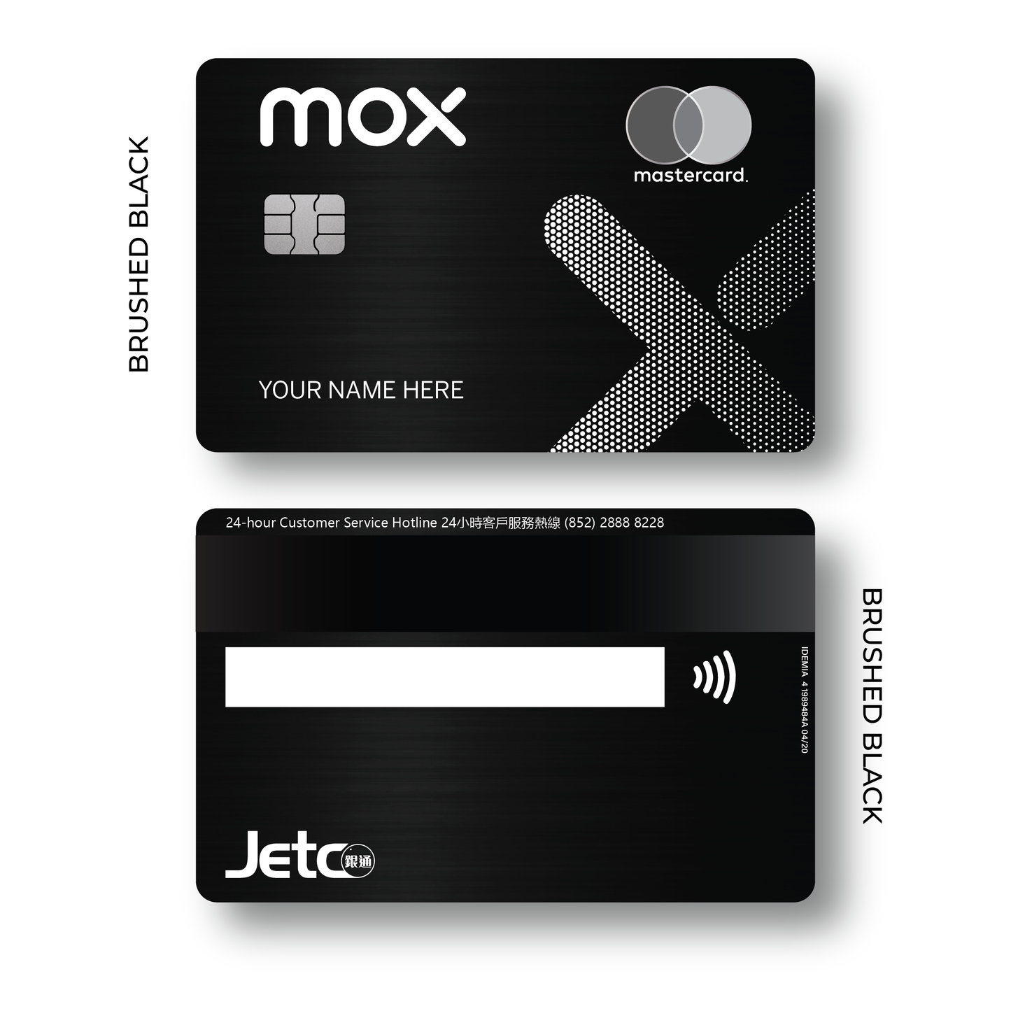 Metal Card MOX Jetco