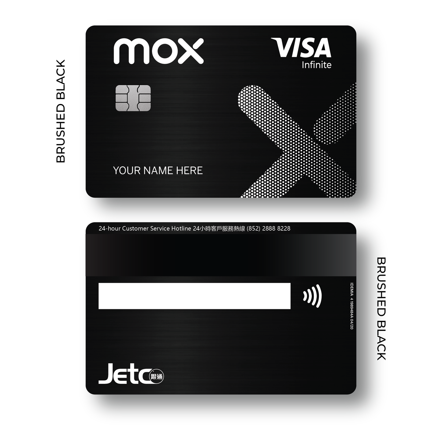 Metal Card MOX Jetco