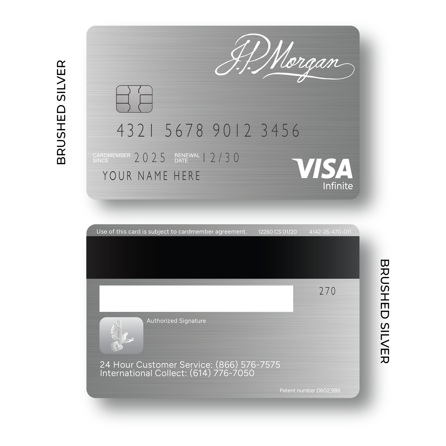 Metal Card JP Morgan Reserve