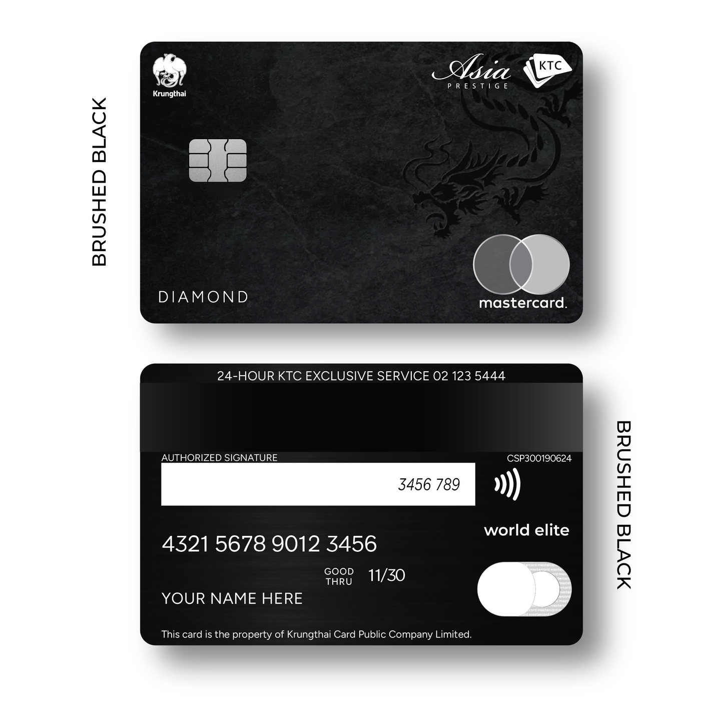Metal Card KTC Asia Prestige
