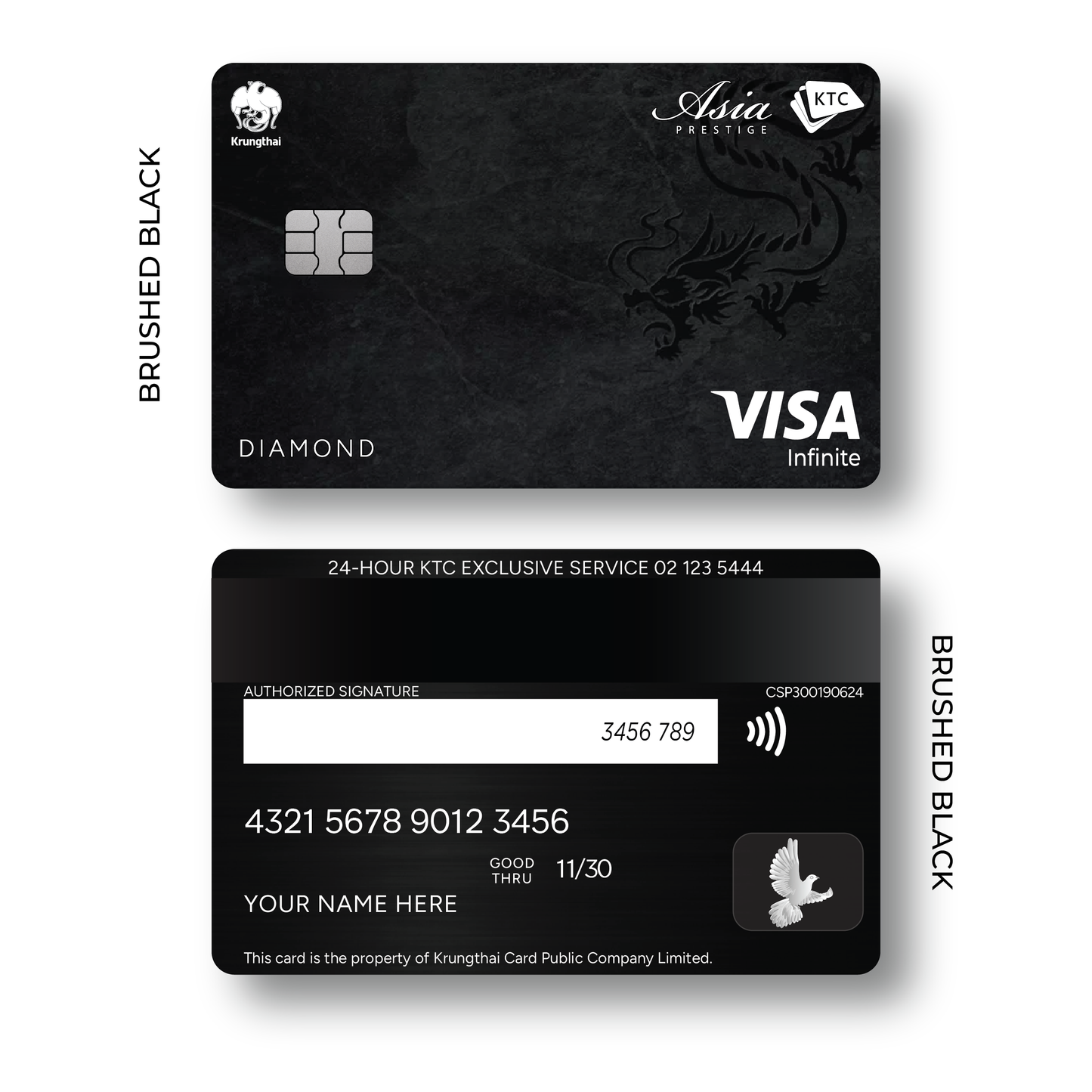 Metal Card KTC Asia Prestige