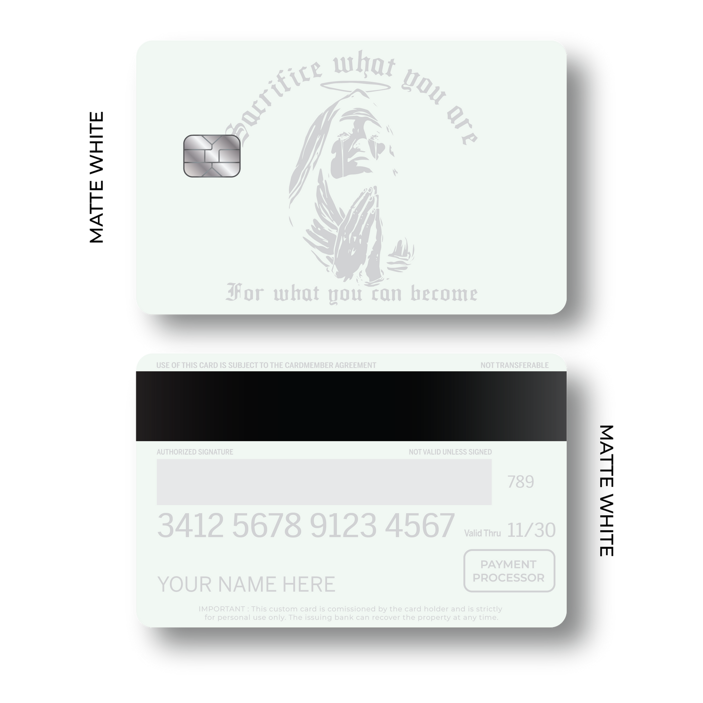 Metal Card Sacrifice