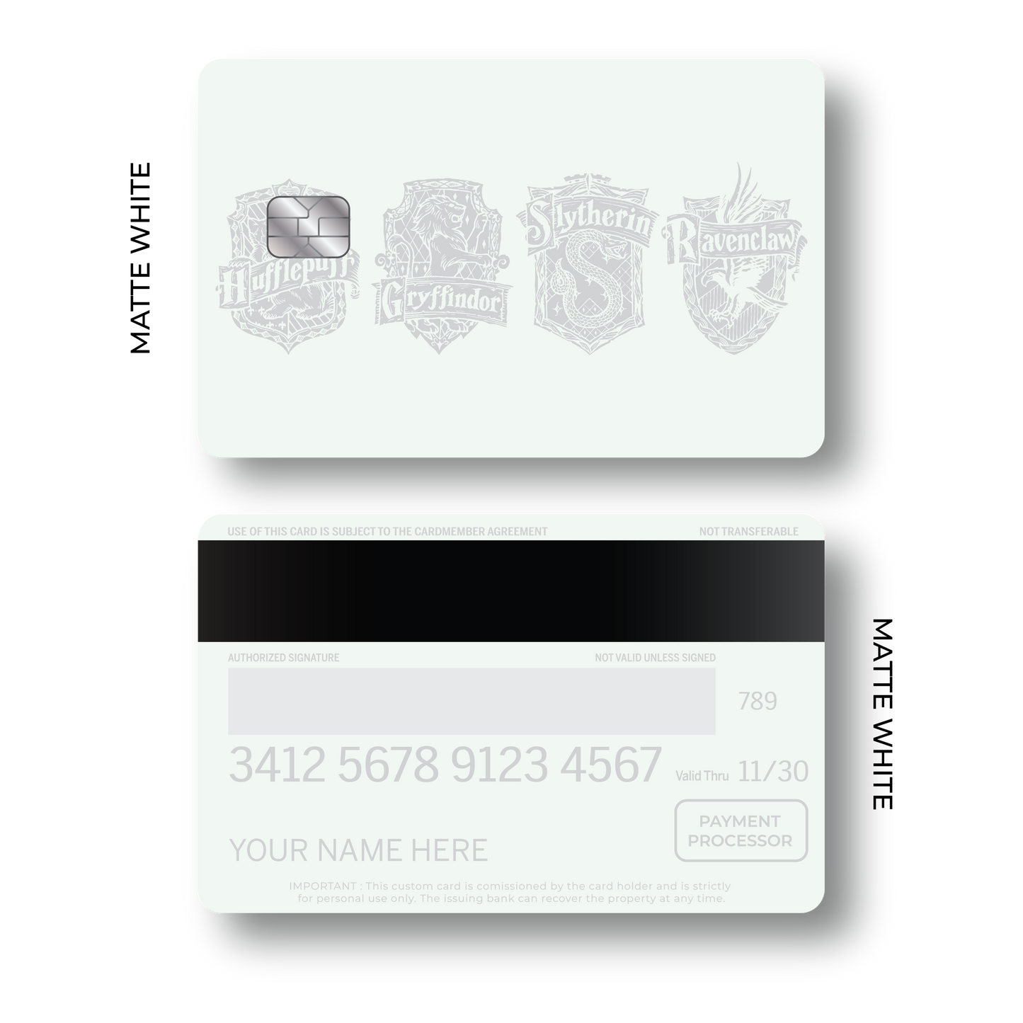 Metal Card HP Houses