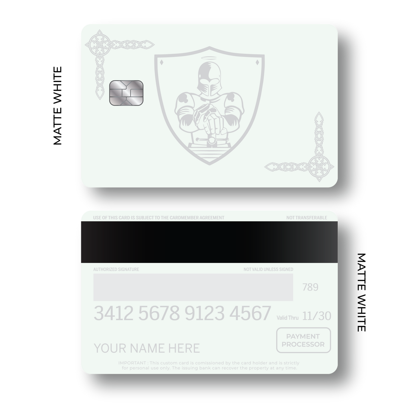 Metal Card Knight