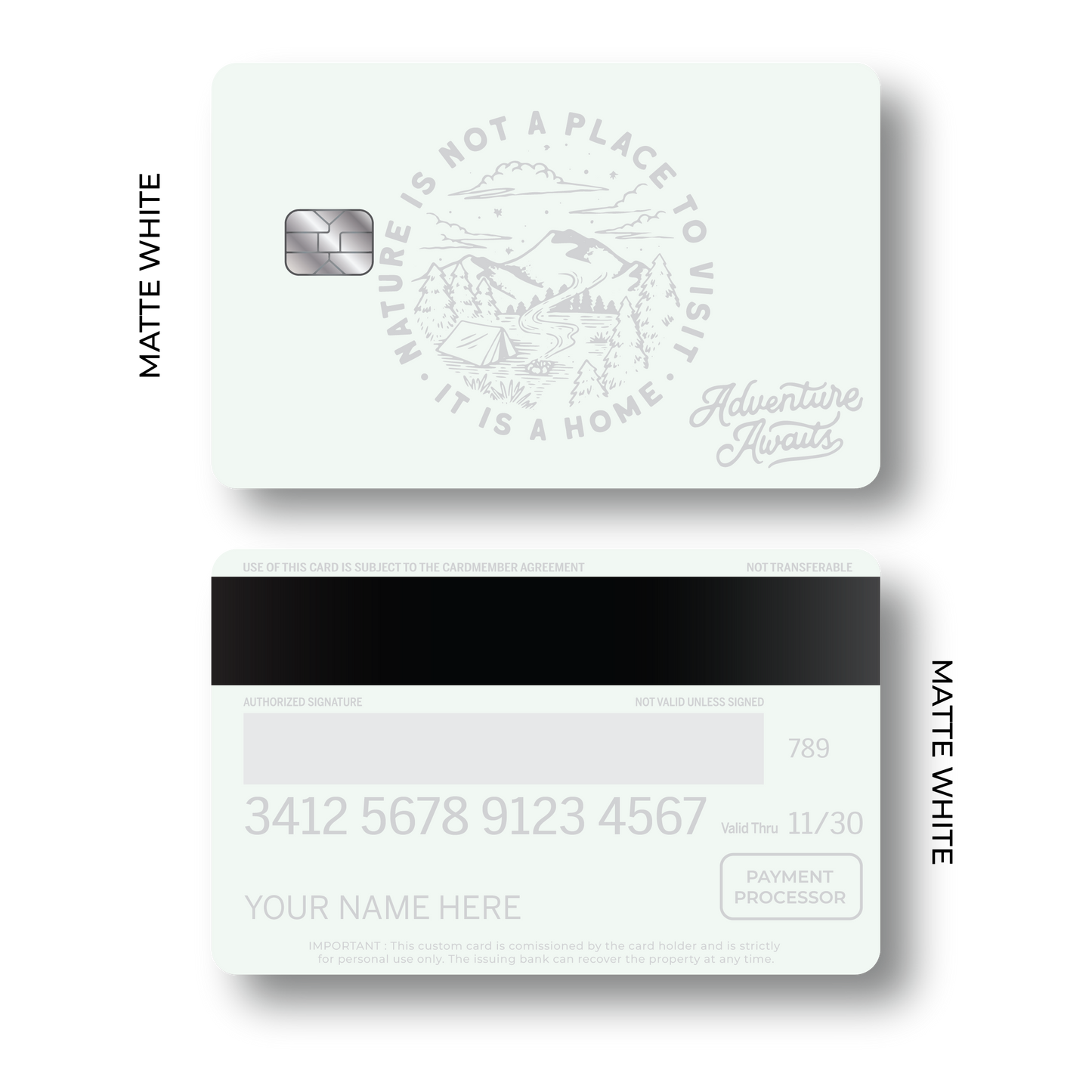 Metal Card Adventure Awaits