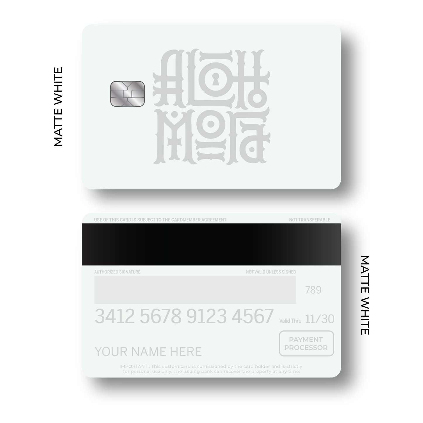 Metal Card Alohomora