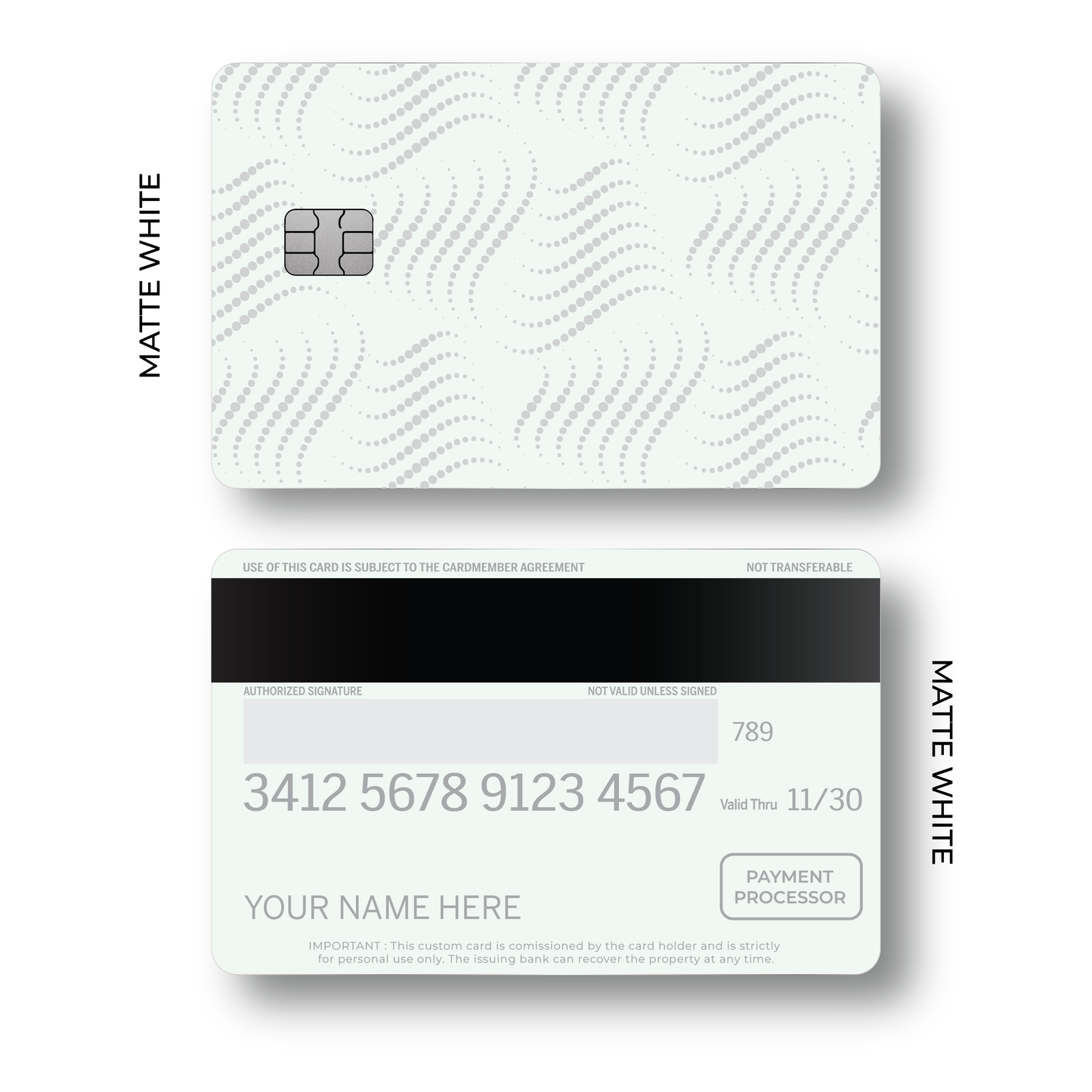 Metal Card Waveform