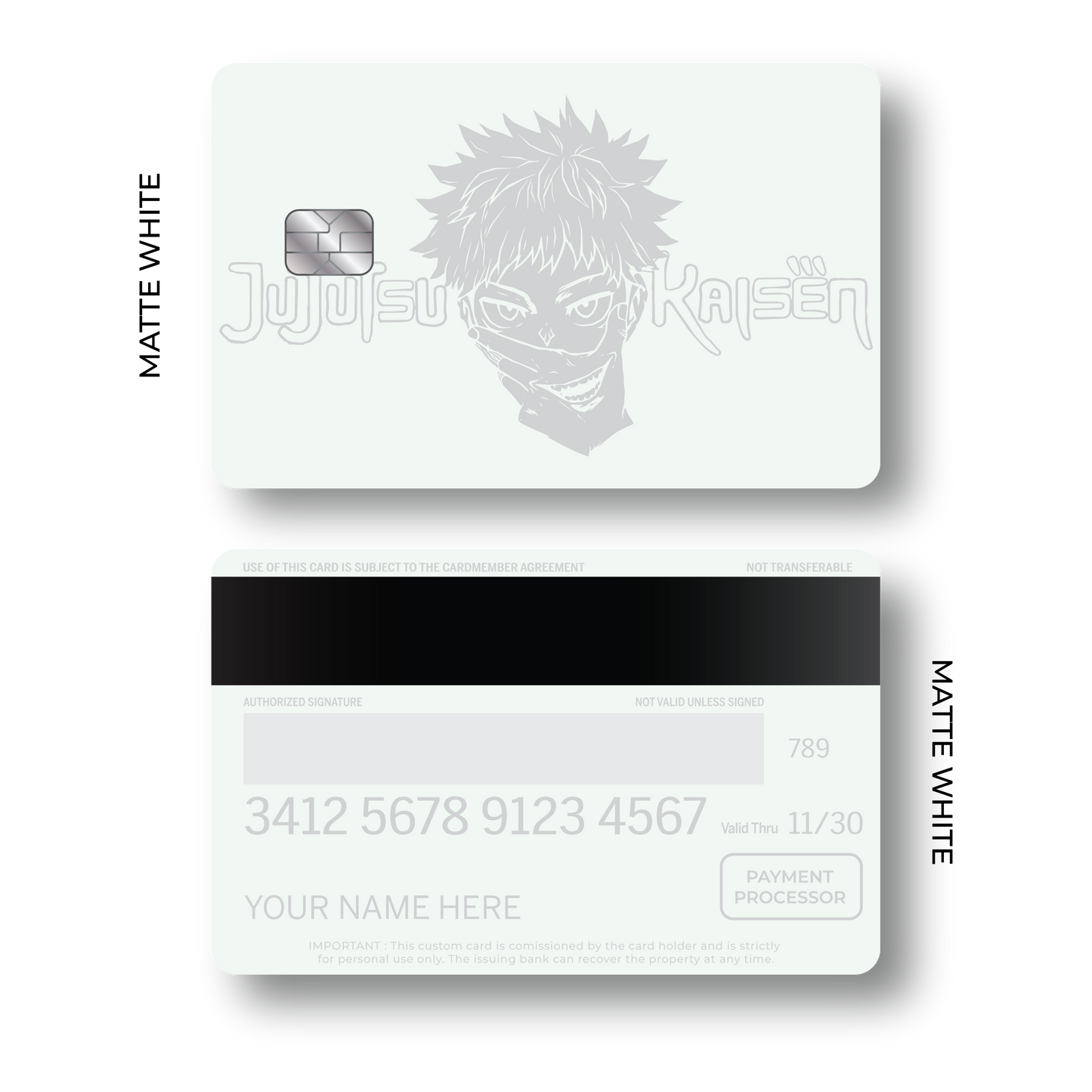 Metal Card Jujutsu Kaisen