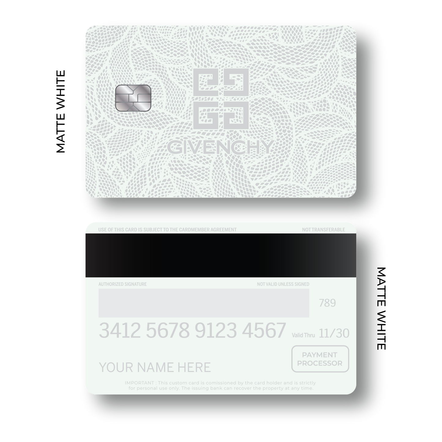 Metal Card Givenchy