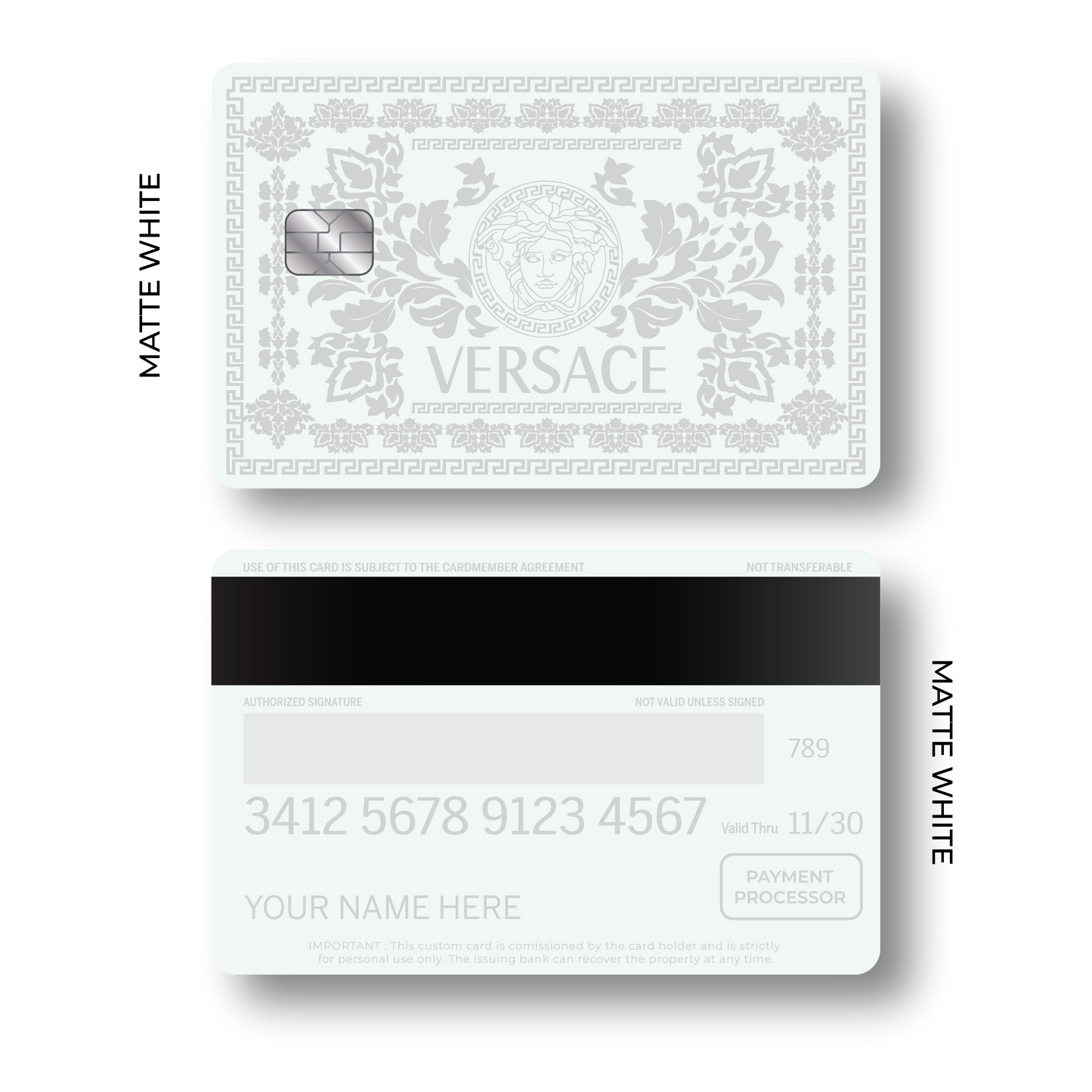 Metal Card Medusa