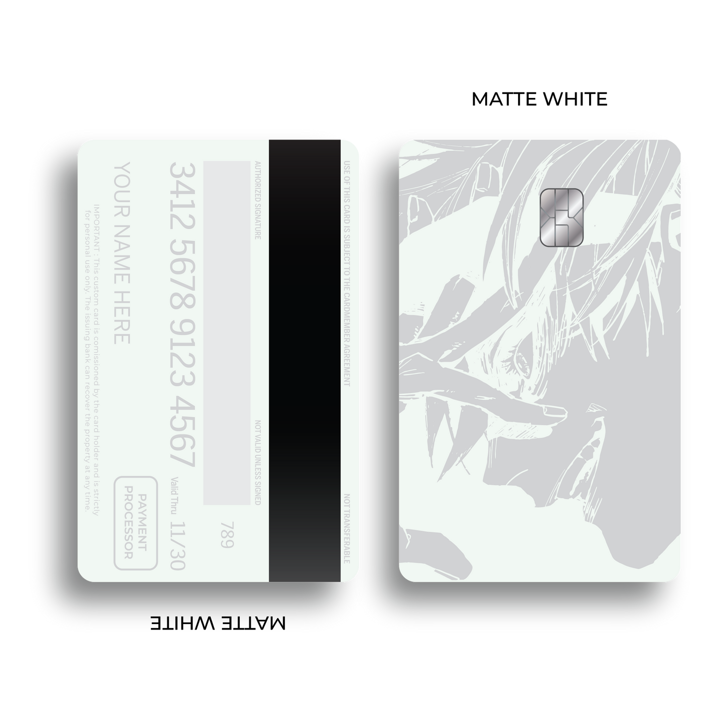 Metal Card Gojo Domain