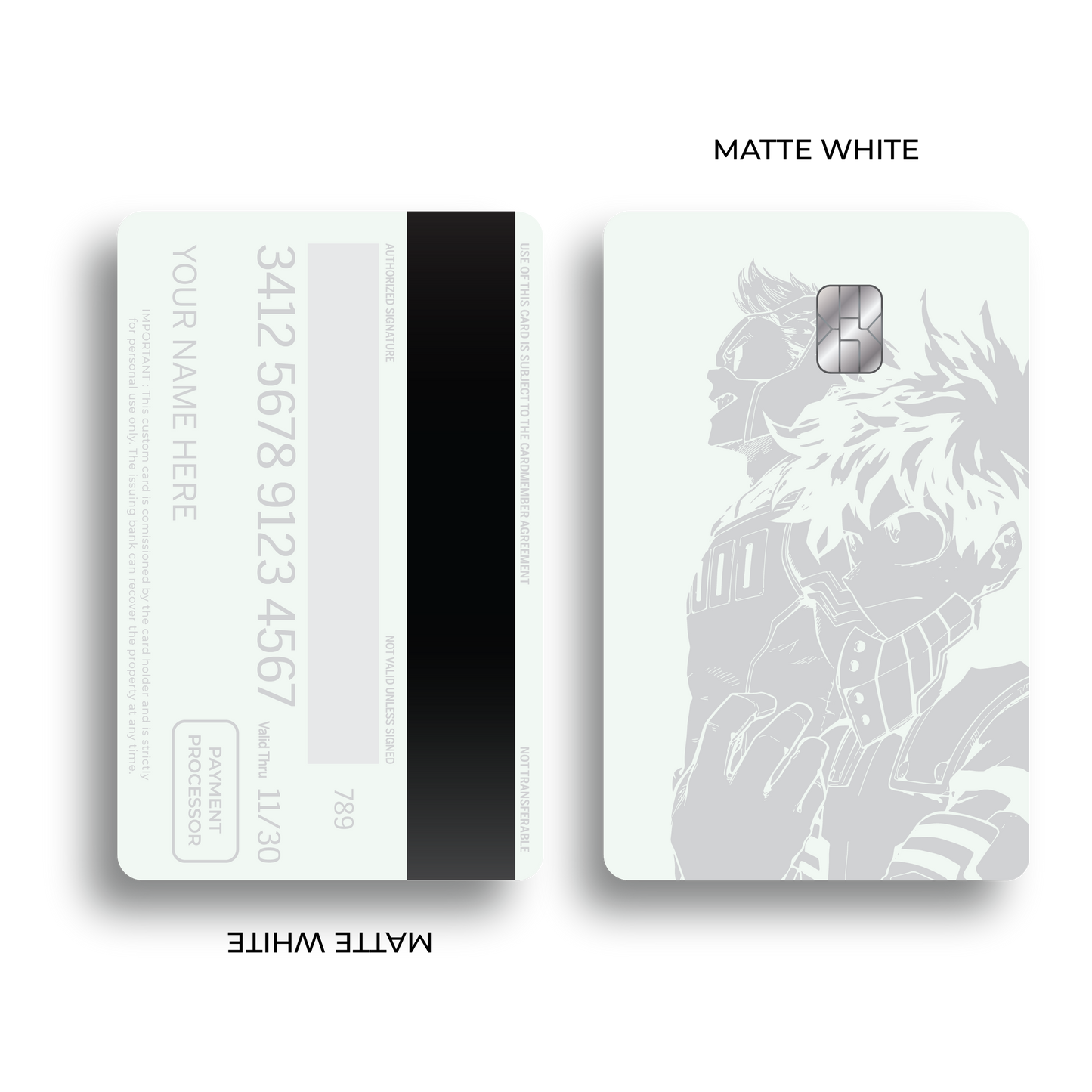 Metal Card Midoriya and Togata