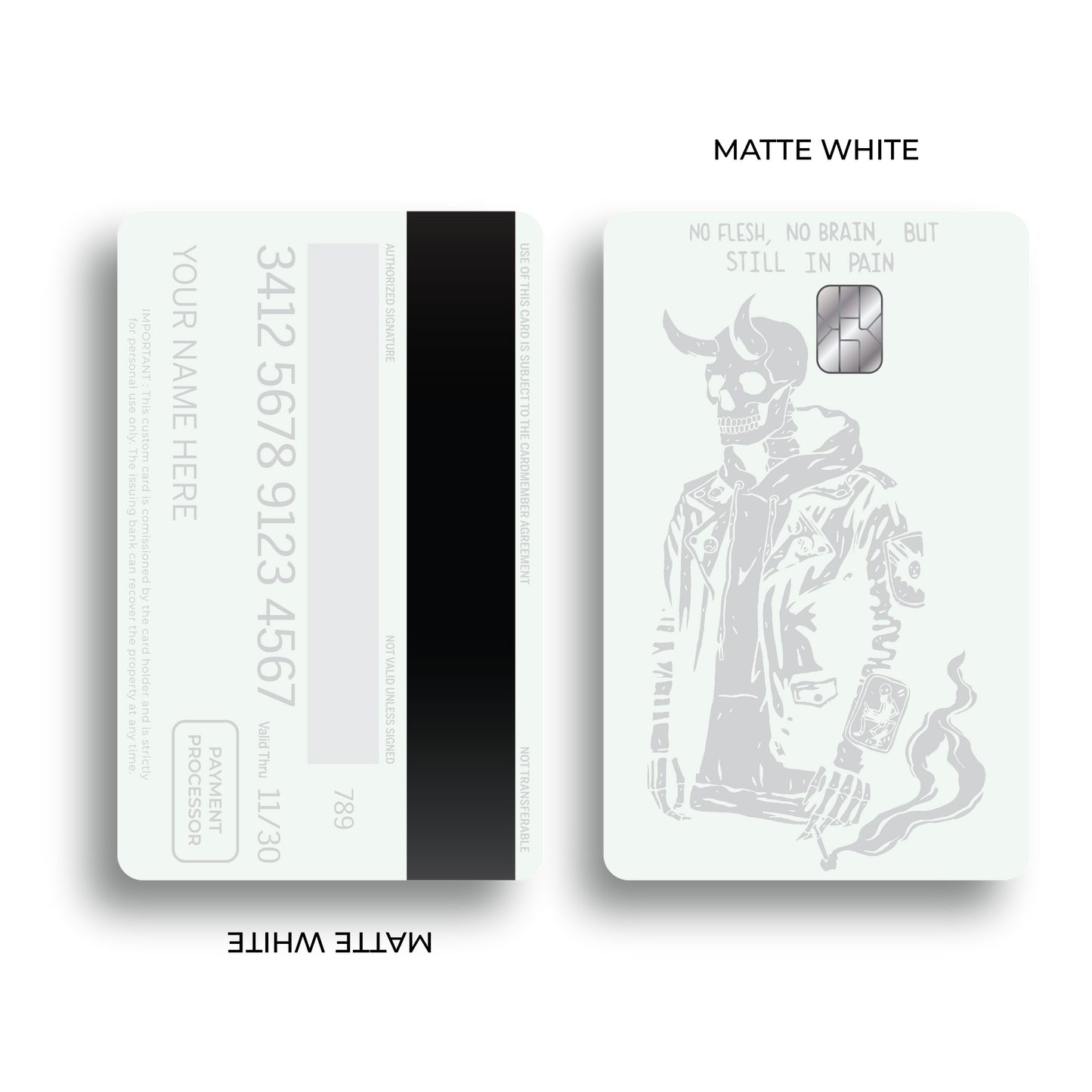 Metal Card Still in Pain