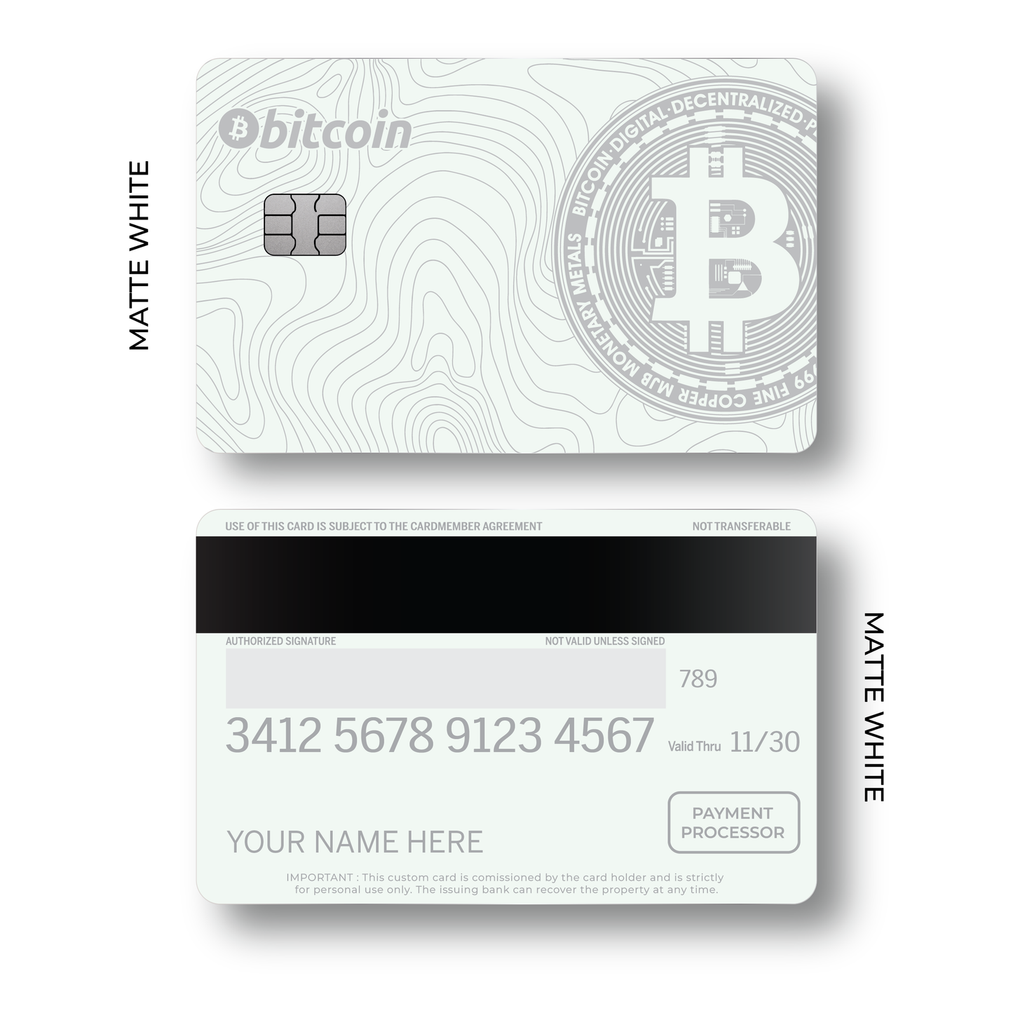 Metal Card Bitcoin V1