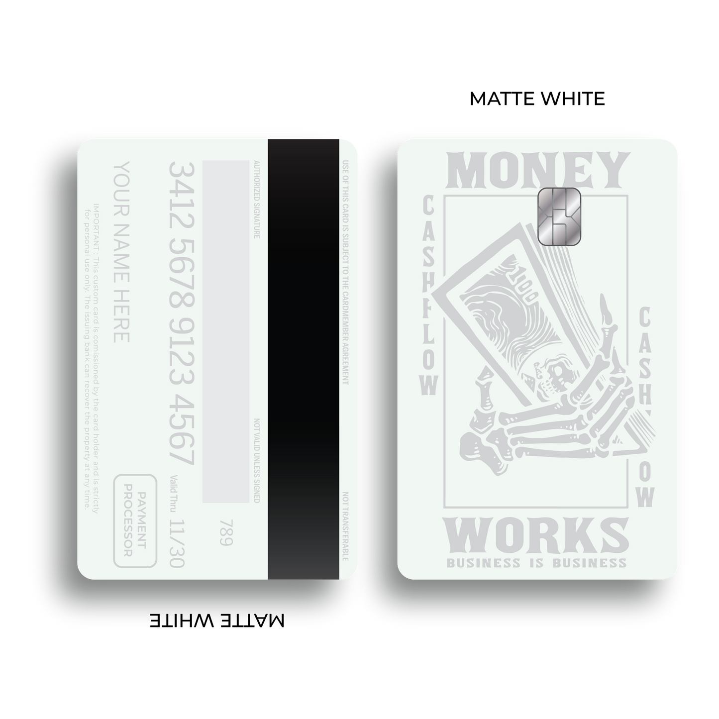 Metal Card Money Works