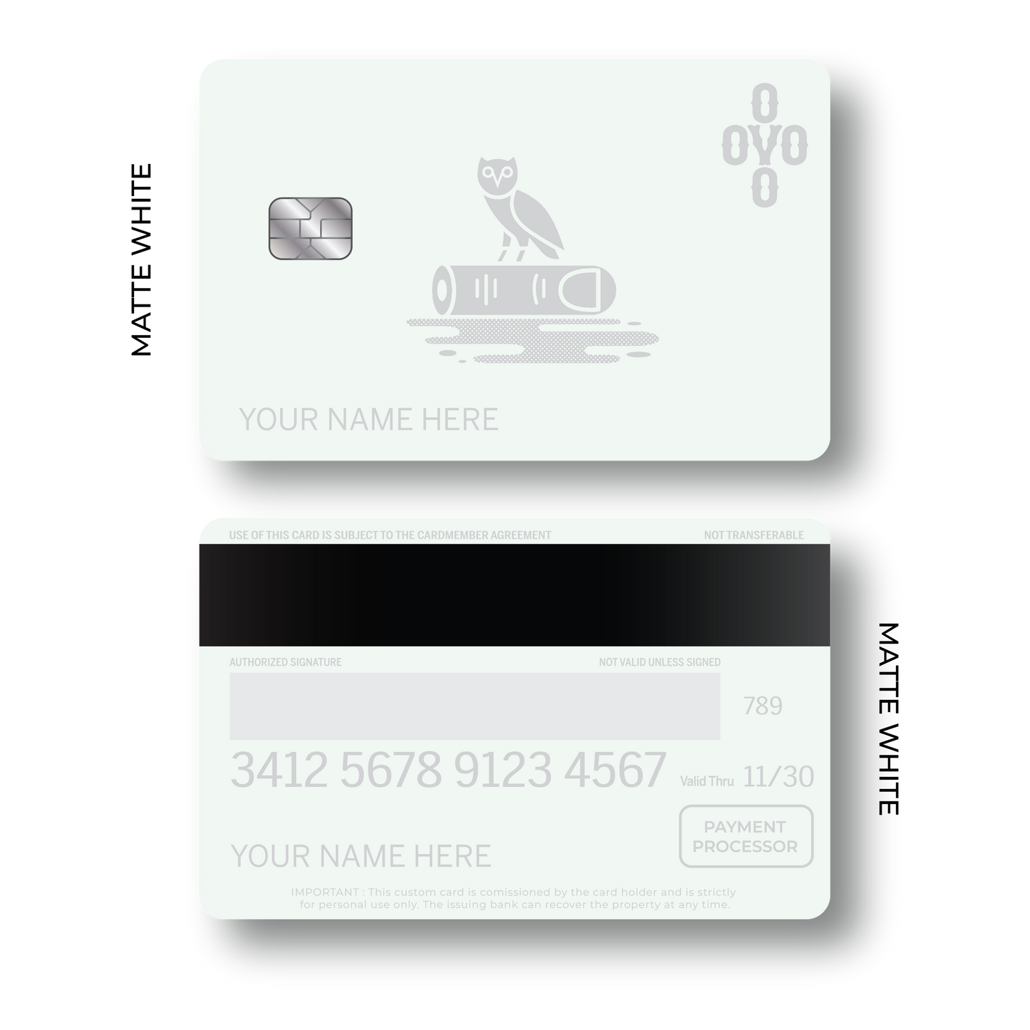 Metal Card O's Very Own V2