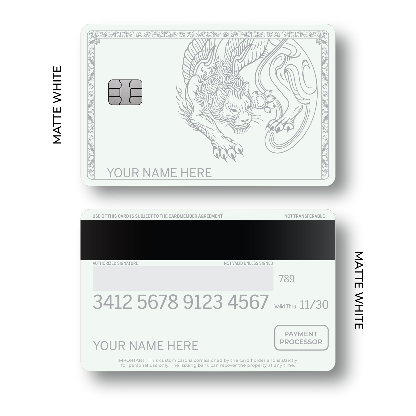 Metal Card The Alpha