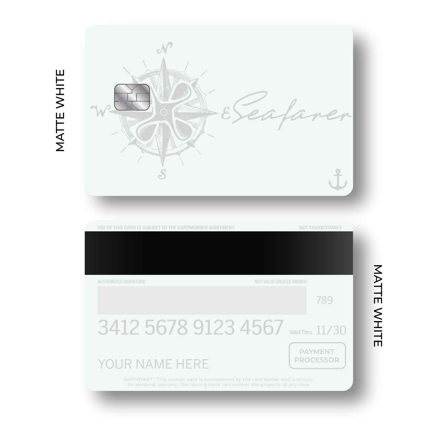 Metal Card Seafarer