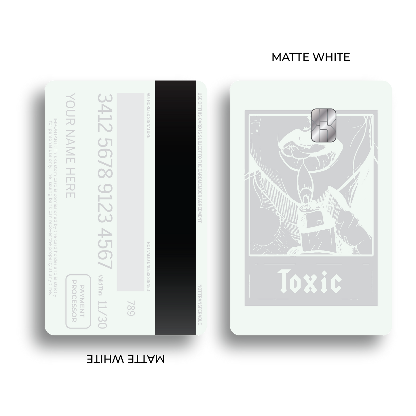 Metal Card Toxic Love