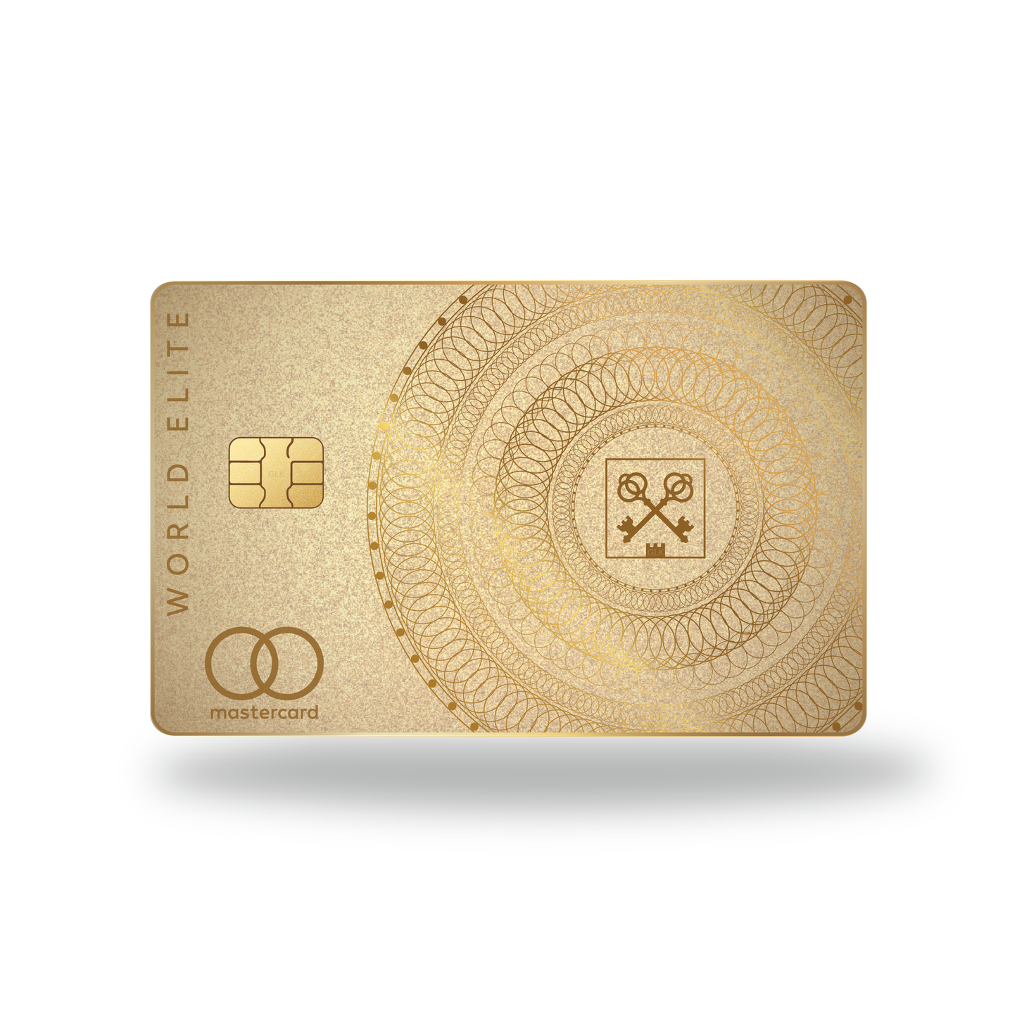 Metal Card 1:1 Premium Goldman Lampe
