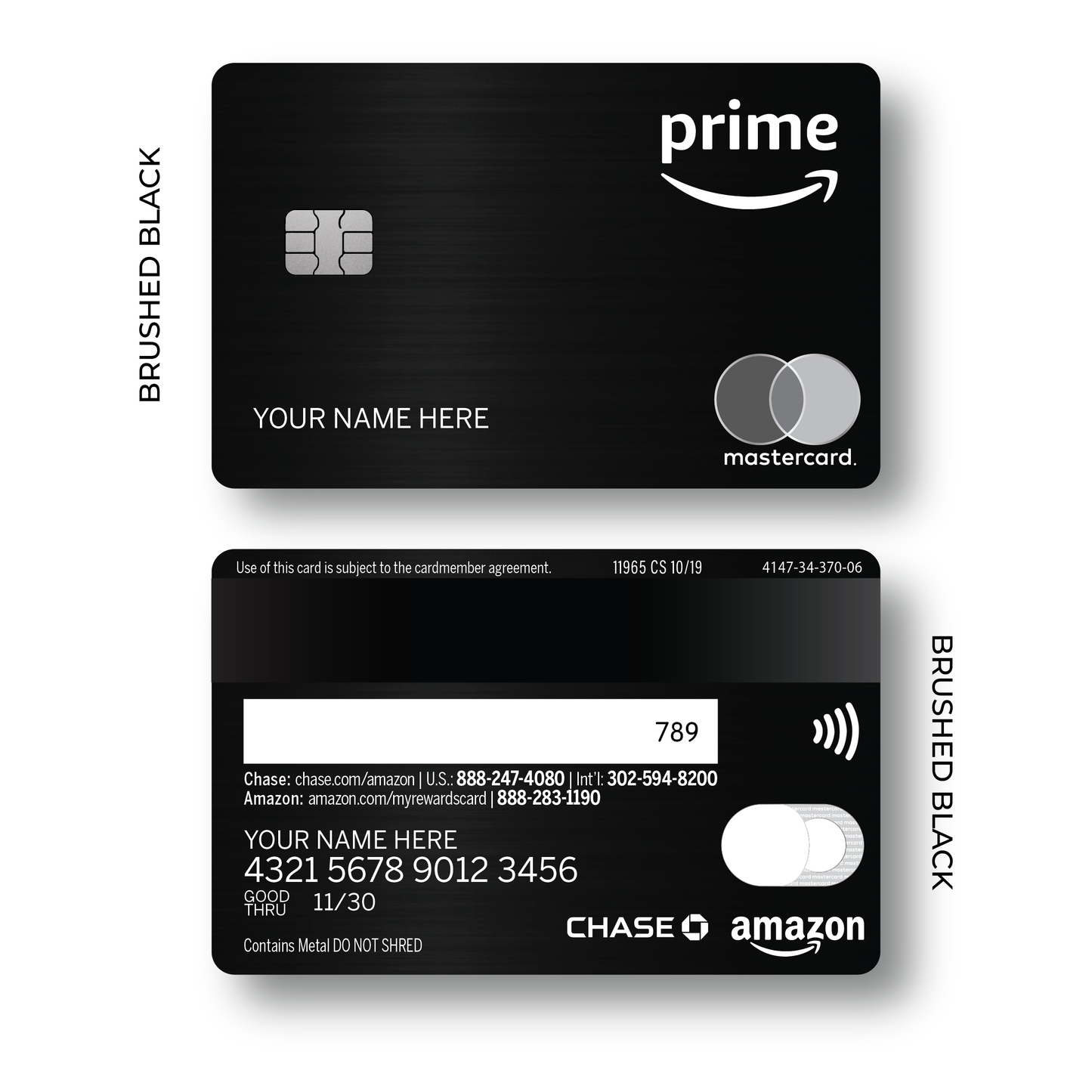Metal Card Chase X Prime