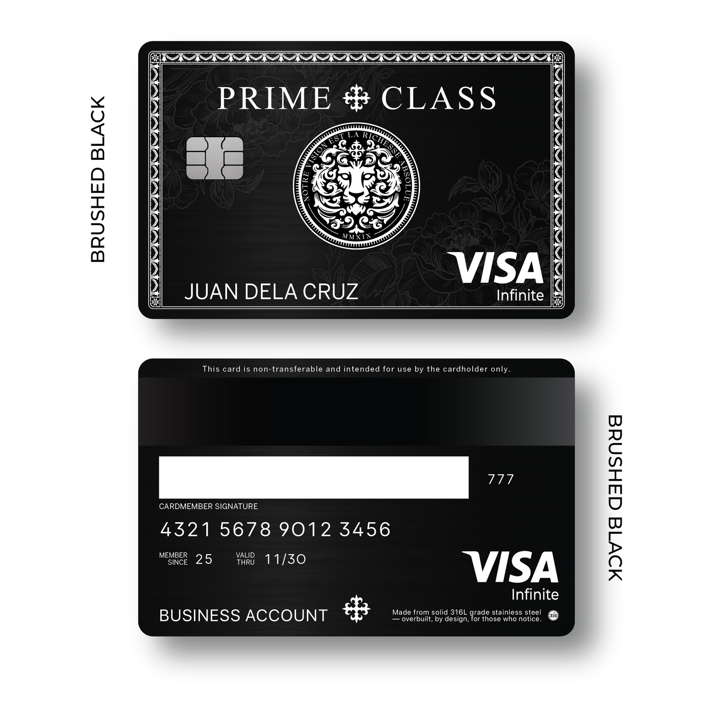 Metal Card Prime Class