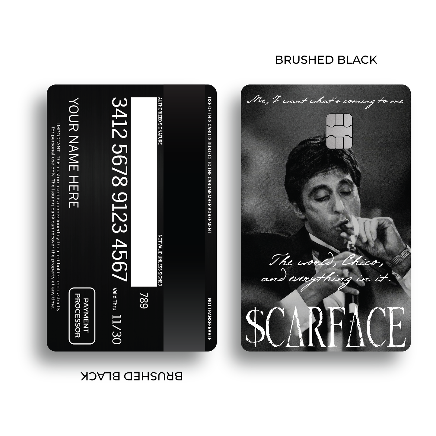 Metal Card What’s Coming to Me