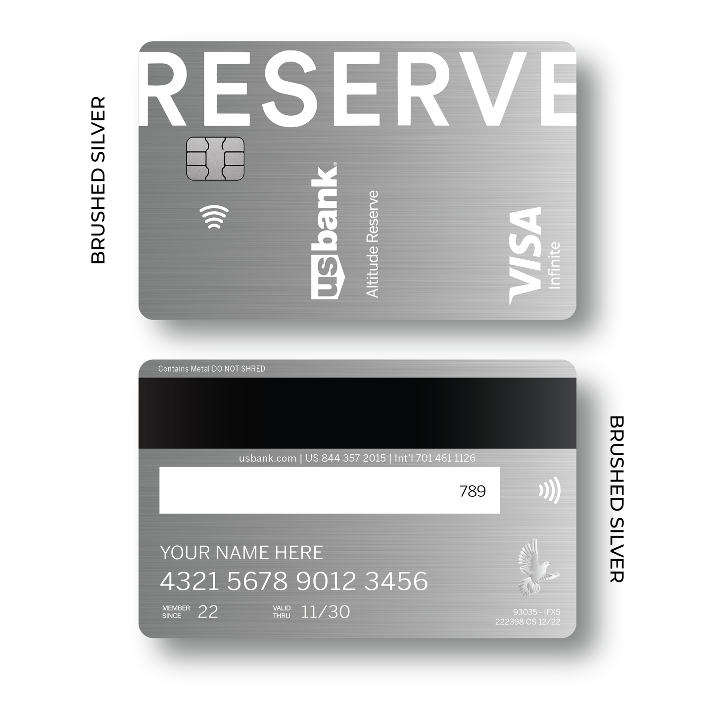 Metal Card US Bank Altitude Reserve