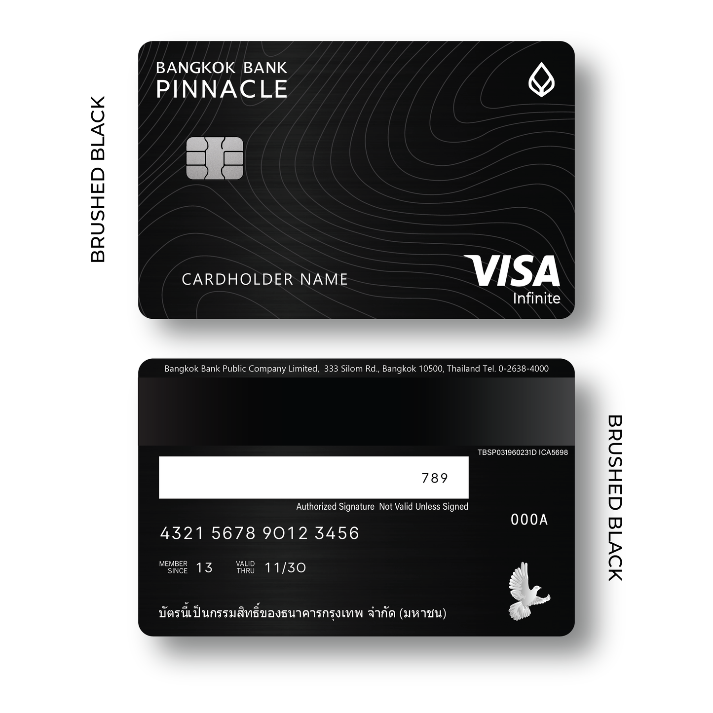 Metal Card Pinnacle Thailand