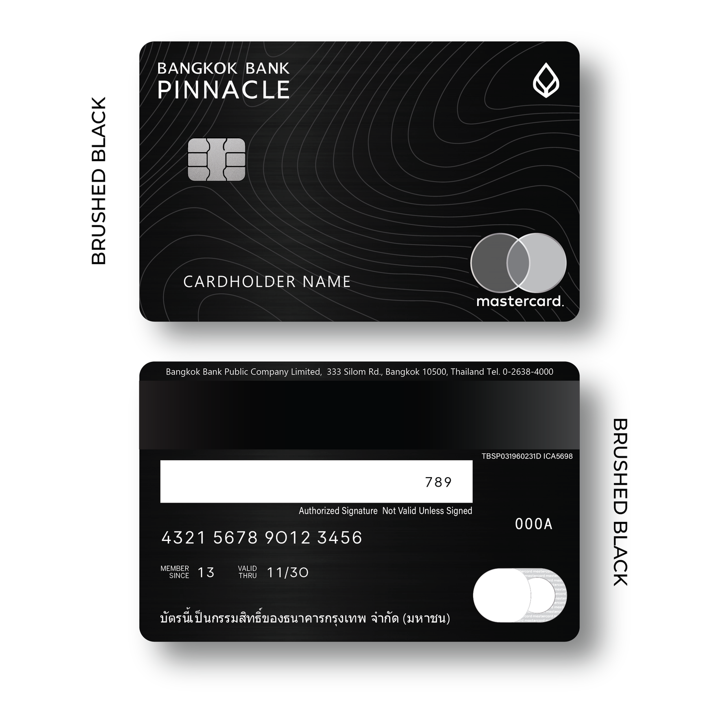 Metal Card Pinnacle Thailand