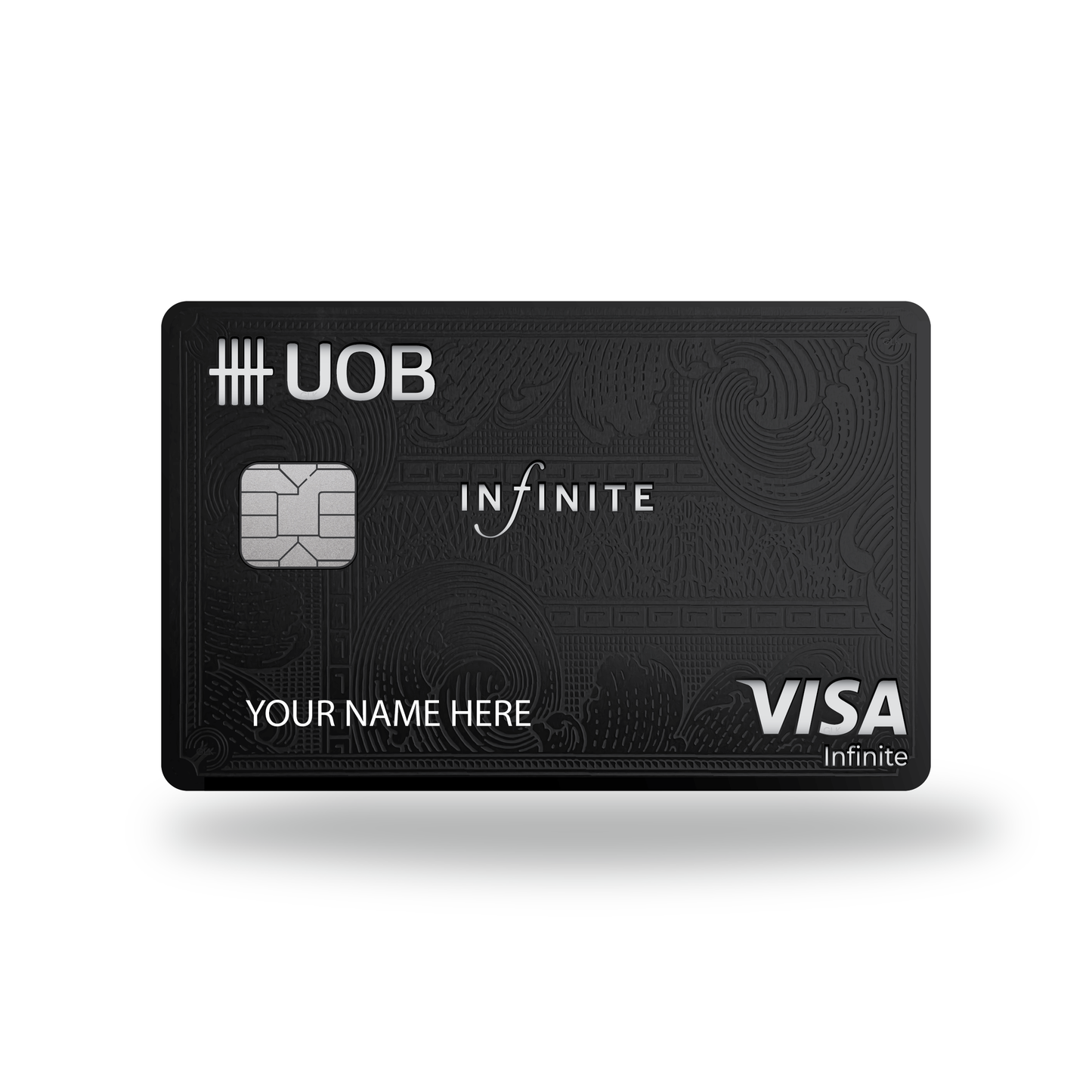 Metal Card 1:1 Premium UOB Infinite